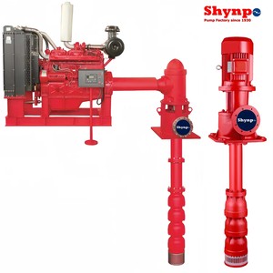 Pompe à incendie submersible à longue tige certifiée NFPA Shynpo XBD, haute pression, pour surpression d'eau incendie - Product Image 5