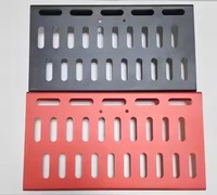 Prix de vente en gros d'usine Pedalboard en aluminium anodisé sur mesure conçu au laser de précision pour les effets de guitare et de basse
