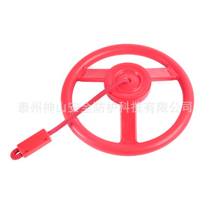 Volante colgante con cuerda corta para niños, equipo de fitness para exteriores, carga de 150 kg, cuerda de plástico y poliéster - Product Image 3