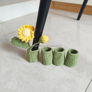 Dệt Kim Bảng Chân Vớ Bảo Vệ Không Trượt Miếng Đệm Bàn Chân Booties Bìa Ghế Chân Vớ - Product Image 6