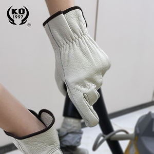 Venta al por mayor protección de la industria de la construcción Rigger DE SEGURIDAD DE TRABAJO guantes de cuero - Product Image 5