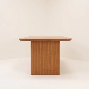 Elegant Mango <b>Wood</b> Dining <b>Table</b> 6 Seater Contemporary <b>Solid</b> <b>Wood</b> Furniture for Dining Room Home Kitchen Restaurant Cafe - Product Image 2