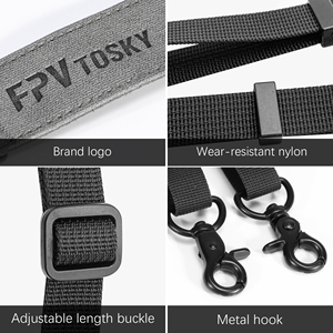 Correa de Cuello de Cuero en Forma de L Anti-Caídas Amazear para DJI RC-N1/N2/N3, Accesorios Esenciales y Cómodos para el Controlador - Product Image 2