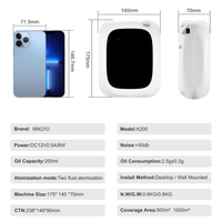 Diffuseur d'arômes intelligent mural automatique pour huiles essentielles et épices – Produit unique pour voiture, hôtel et maison