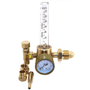 Détendeur de gaz pour soudage à l'argon et au CO2, régulateur CGA580 0-15 SCFH, dioxyde de carbone pour soudage - Product Image 2