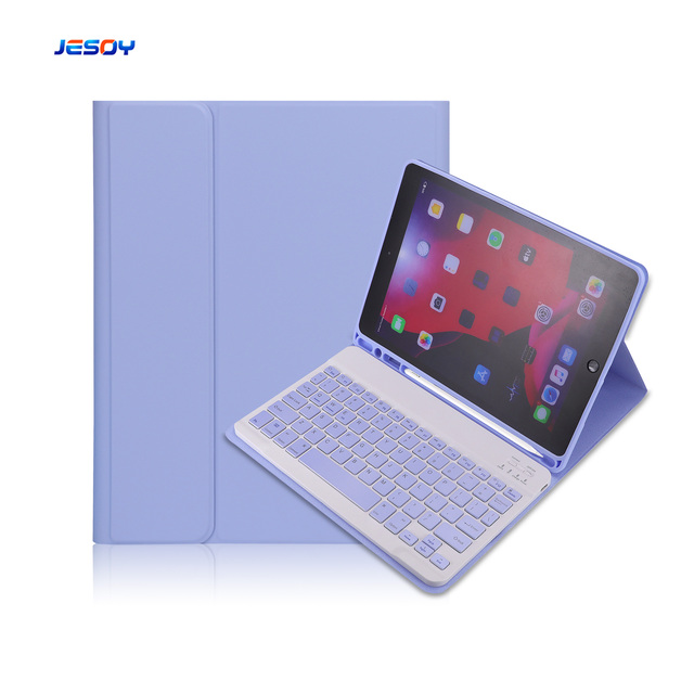 Custom 2021 2020 2018 12.9 Pro 11 Inch Cover With Flip Stand Magtice Leather Keyboard Case for Ipad  Air 4 5 10.9