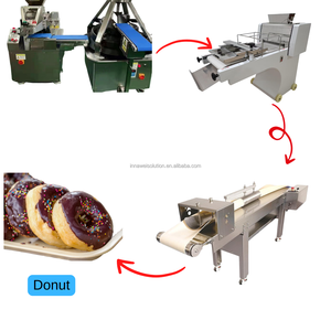 <span class=keywords><strong>Machine</strong></span> de fabrication Simit <span class=keywords><strong>Machine</strong></span> à <span class=keywords><strong>beignet</strong></span> Savory Vada Mochi Donut Simit Bagel Ligne de production internationale de bagels Donut <span class=keywords><strong>Beignet</strong></span> - Product Image 3