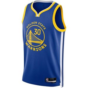 Golden State Warriors Curry 30 Blue Icon Edition Camiseta de baloncesto juvenil con cuello en V que absorbe la humedad - Product Image 2