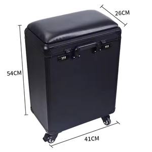 Kissure haute capacité boîte de barre de tirage support de <span class=keywords><strong>bras</strong></span> de Table de <span class=keywords><strong>tatouage</strong></span> valise Portable bagages chariot de <span class=keywords><strong>tatouage</strong></span> sac étui de rangement de meubles - Product Image 6