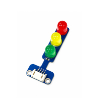 Modul Lampu Lalu Lintas LED RGB Zetok dengan Konektor Anti-Reverse, Set Blok Bangunan Elektronik DIY untuk Pendidikan STEM untuk TL03