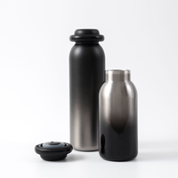 Bouteille d'eau isotherme portable en acier inoxydable 304/316 de 700 ml (24 oz) – Gourde thermique anti-fuite pour sports de plein air