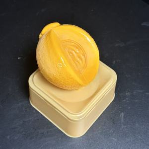 Vente en gros de glaces en forme de melon Hami 3D, halal, prix d'usine, glaces au cantaloup, en-cas - Product Image 1