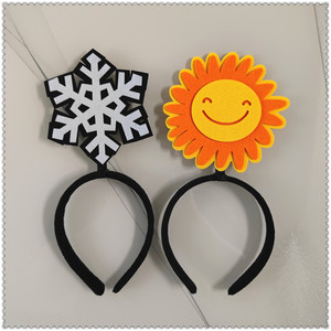 Diadema con Forma de Llama y Nube de HLC Novelty, Accesorio para la Cabeza para Carnaval de Halloween, Fiestas y Eventos Temáticos - Product Image 5