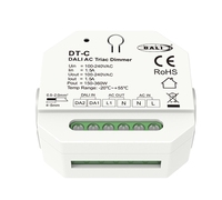 Variateur de lumière DALI AC Triac DT-C (DT4) 150-360W, 100-240VAC, contrôle sans fil, certifié ROHS, mode de connexion RF pour le contrôle de l'éclairage