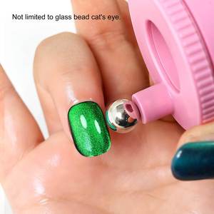 Nuevo Imán Circular Giratorio para Uñas Ojo de Gato Automático 2026 con Bola de Acero - Product Image 4
