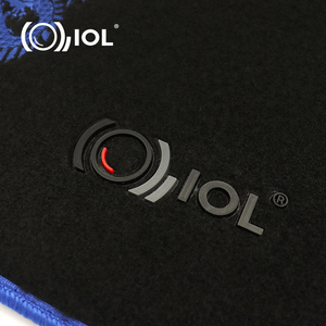 Лидер продаж, универсальные полиэфирные водонепроницаемые противопылевые коврики для легкоочищения автомобиля, коврики для ног на все сезоны, набор из 4 предметов, Прямая поставка с завода - Product Image 3