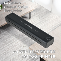 Printer Thermal Mini A4 Nirkabel Laris Manis, Antarmuka USB/BT, Garansi 1 Tahun, Stok Tersedia - Terhubung dengan Ponsel untuk Mencetak Dokumen