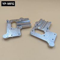 Prototype de tube d'atelier de service de métal personnalisé Profilés d'extrusion de tube en aluminium avec accessoires de tournage d'usinage CNC