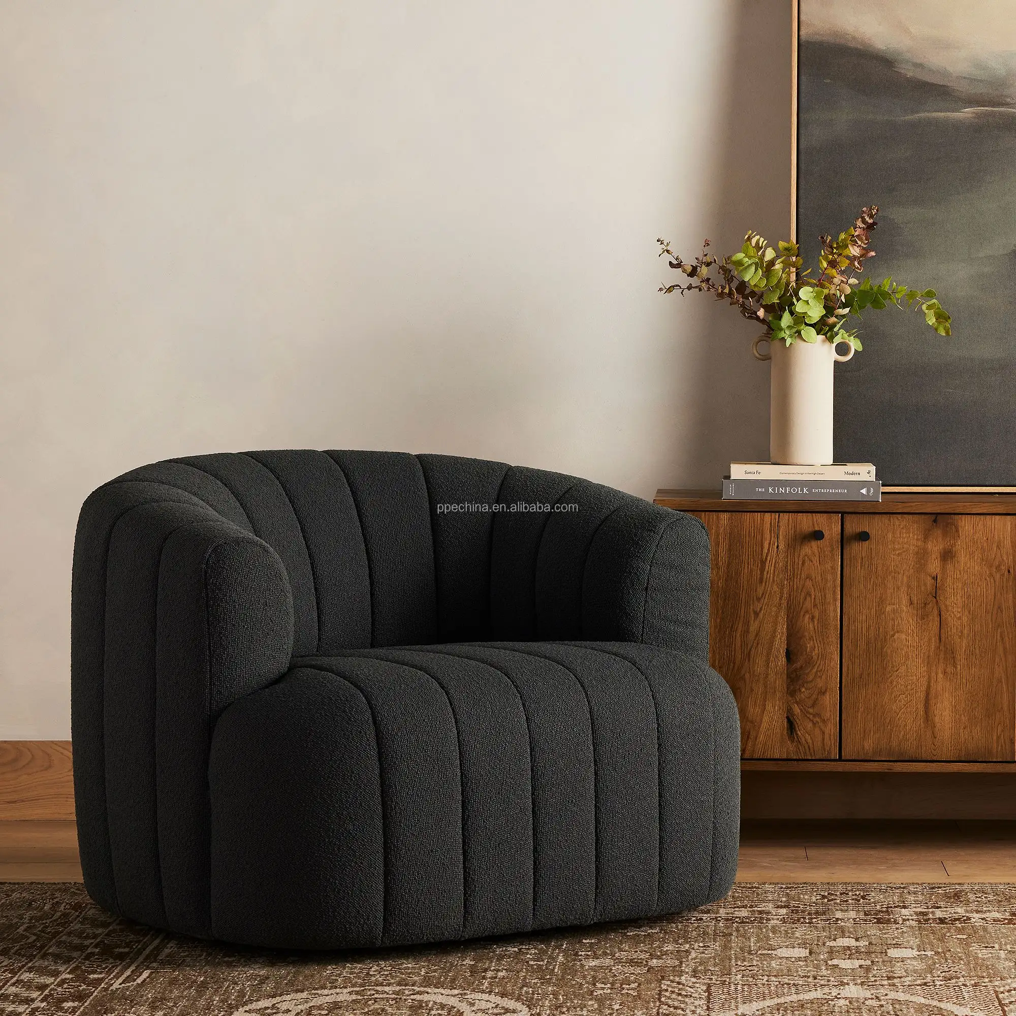 Новый дизайн классический тканевый диван-кресло одноместный диван в морденском стиле семейное кресло для гостиной для дома