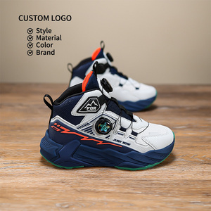 603018 printemps/automne nouveauté chaussures de <span class=keywords><strong>basket</strong></span>-ball pour garçons imperméable anti-dérapant Durable en <span class=keywords><strong>cuir</strong></span> chaussures de sport supérieures pour les enfants - Product Image 1