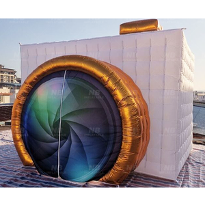 Portable Waterproof PVC/Oxford Material <b>Inflatable</b> 360 Photo Booth Enclosure Backdrop Wedding Camera Tent Customized <b>Inflatable</b> - Product Image 5