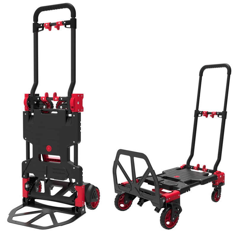 Hot Sell High Quality Convertible Platform Trucks Folding Platform Trolley Cart Hand Trolley