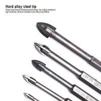 Jeu de forets professionnels personnalisés Harden YG6X 3-12 mm pour carrelage et verre, OEM et ODM pris en charge