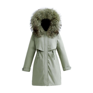 <span class=keywords><strong>Parka</strong></span> mi-longue pour <span class=keywords><strong>femme</strong></span> avec col en fausse fourrure, en polyester 100% pour l'extérieur et la doublure - Product Image 5