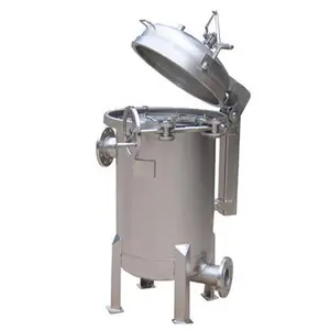 SS304 Stainless Steel Single Bag #2 Filter Housing use in beer Hops filtration