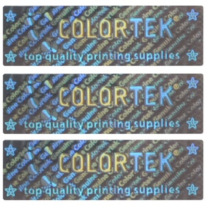 Gefälschte leere manipulation sichere Etikett offen sichtlich benutzer definierte Anti-Manipulation siegel Zertifikat Sicherheit Hologramm linsen förmige holo graphische Aufkleber - Product Image 4
