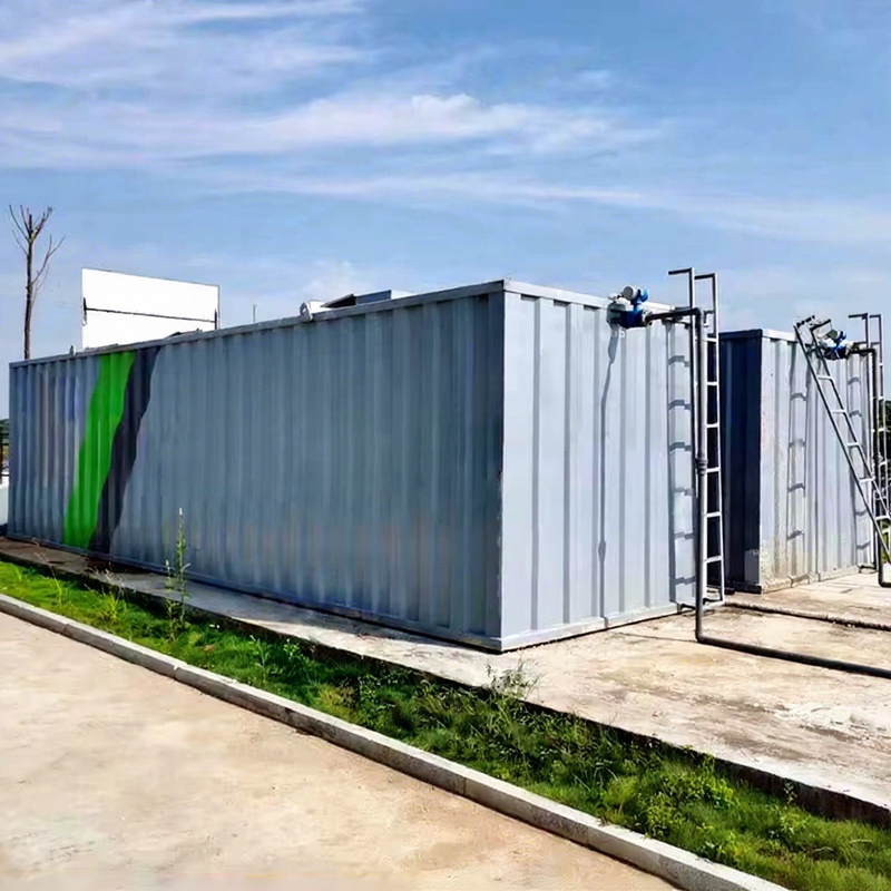 Compact Containerized Mbbr Small Industrial Wastewater