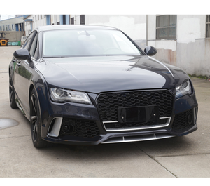 Kit de Conversión de Parachoques Delantero Estilo <span class=keywords><strong>RS7</strong></span> para <span class=keywords><strong>Audi</strong></span> A7 S7 C7.5 2016 <span class=keywords><strong>2017</strong></span> 2018, con Rejilla, de Fábrica - Product Image 6