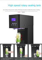Machine de scellage de canettes de boissons semi-automatique électrique pour la maison, scelleuse manuelle de canettes et de bouteilles pour les canettes de soda, de bière et de jus