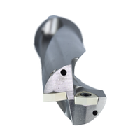 Outil de perçage en U à alimentation rapide et haute vitesse pour centre d'usinage CNC, outil de perçage de métaux