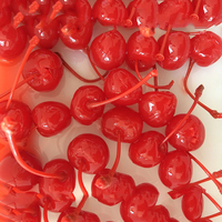 Fruits de cerise en conserve de marque Thomas délicieux et nutritifs au sirop dans des bocaux en verre cerise rouge au sirop exportation dans le monde entier
