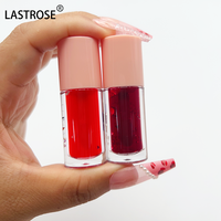 Min Teinte végétalienne de longue durée pour les lèvres et les joues Saveur de fruits imperméable à base de minéraux Tube rose hydratant Taille de voyage