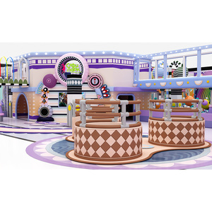 อุปกรณ์สนามเด็กเล่นในร่มพลาสติกสำหรับโรงเรียนและสถานที่สาธารณะ - Product Image 2