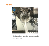 NOUVEAU Profit PVC Spiral Suction Hose Coil Pipe Electric Wire Threading Tube Making Machine