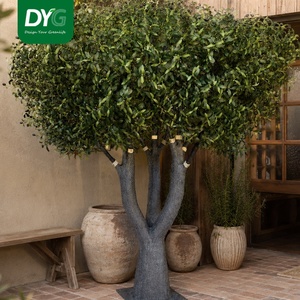 Grand <span class=keywords><strong>olivier</strong></span> artificiel réaliste de 2,5 m, plante <span class=keywords><strong>d</strong></span>'<span class=keywords><strong>olivier</strong></span> méditerranéenne artificielle pour la <span class=keywords><strong>d</strong></span>écoration <span class=keywords><strong>d</strong></span>'hôtels, de villas et de cours. - Product Image 1