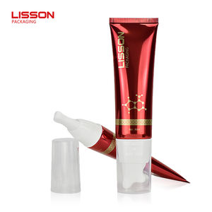 カスタム化粧品プラスチック空ボディケアローラーボールマッサージ楕円形チューブ包装エッセンシャルオイルローラーチューブスイッチ付き - Product Image 3