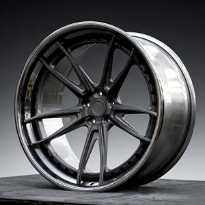 Cerchi Forgiati Vossen S17-06 in 3 Pezzi, 18-26 <span class=keywords><strong>Pollici</strong></span>, Bordo Profondo, Finitura Spazzolata/Lucidata, per BMW Mercedes Audi Lexus - Product Image 4