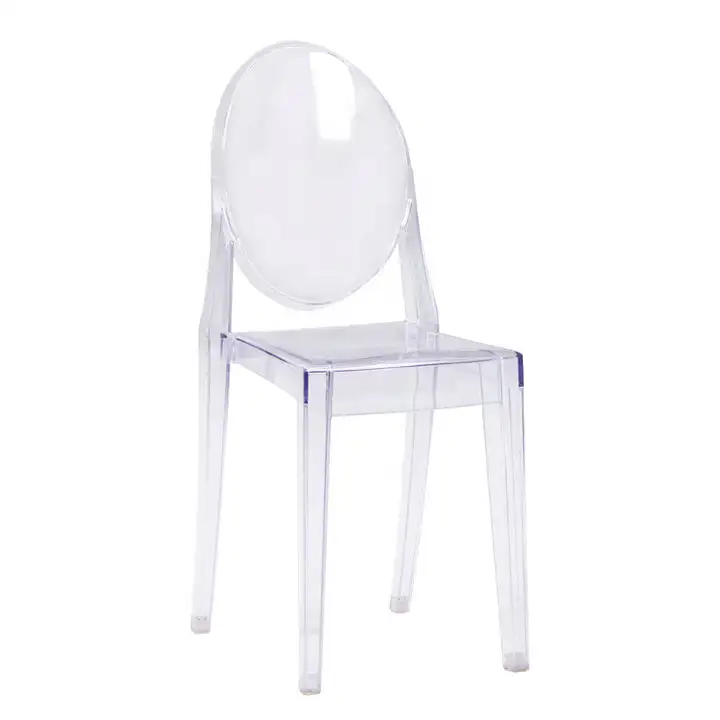 Самая низкая цена, Штабелируемый прозрачный акриловый стул для вечеринок, свадеб, прозрачный кристалл, ПК, обеденный стул призрака