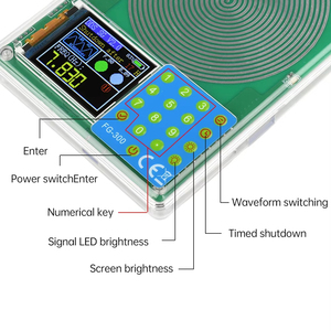 เครื่องกำเนิดคลื่นชูมันน์ <span class=keywords><strong>FG300</strong></span> 0.001Hz-200KHz หน้าจอ 1.8 นิ้ว พร้อมเอาต์พุตหลากหลายรูปคลื่น ช่องต่อ USB Type C 5V - Product Image 5