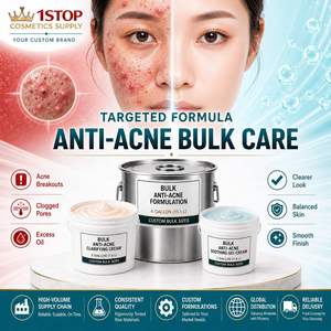 Crema Facial Hidratante y Control de Grasa para Piel Grasa, Suministro a Granel, Compra Directa del Fabricante, Cosmética Industrial al por Mayor - Product Image 1