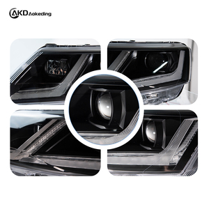 AKD Car Lights for <strong>Skoda</strong> Rapid Headlight Projector Lens 2014-2018 Design Dynamic Signal LED Headlights Drl Automotive <strong>Accessory</strong> - Product Image 5