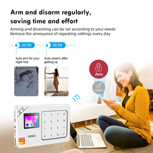 Sistema de Alarma Inalámbrica para el Hogar KERUI W184 4G WIFI GSM, Compatible con Alexa, Cámara Inteligente Tuya de 5MP, Sensor de Puerta, Alarma Antirrobo - Product Image 4