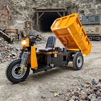 Tricycle électrique mini-dumper Sinman 1T-3T avec boîte de vitesses à vendre