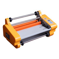 Laminateur de bureau semi-automatique double face WD FM350 pour format A3, laminage à froid et à chaud, usage bureau ou domicile