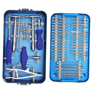 Kit Profesional de Instrumentos Quirúrgicos Dentales de Alta Calidad, Sistema de Placa Cervical, Juego de Instrumentos de Acero Inoxidable para Columna Vertebral - Product Image 6