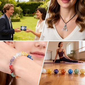 Kit <span class=keywords><strong>de</strong></span> Piedras <span class=keywords><strong>de</strong></span> Cristal <span class=keywords><strong>de</strong></span> Chakra para Sanación, Varitas <span class=keywords><strong>de</strong></span> Cristal Curativas, Puntas <span class=keywords><strong>de</strong></span> Reiki, Juego <span class=keywords><strong>de</strong></span> 7 Chakras, Piedras Pulimentadas, Pulseras <span class=keywords><strong>de</strong></span> Chakra, Meditación - Product Image 2